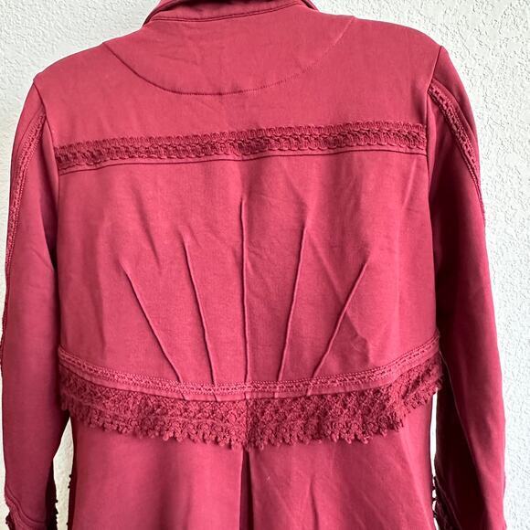 Soft Surroundings Rachel Boho Embroidered Jacket size M - Picture 6 of 10
